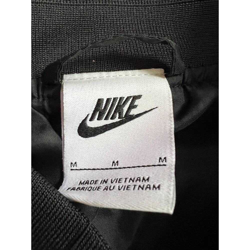 Nike Air Oversized Woven Bomber Jacket Black FN1908-010 Women’s Size M - Picture 16 of 16